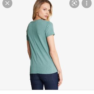 New American giant premium slub crew neck sage S